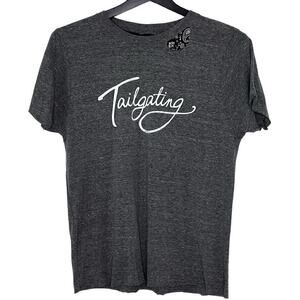 Chillionaire Women's Large Tailgating Tshirt Heather Gray NWT from Buckle